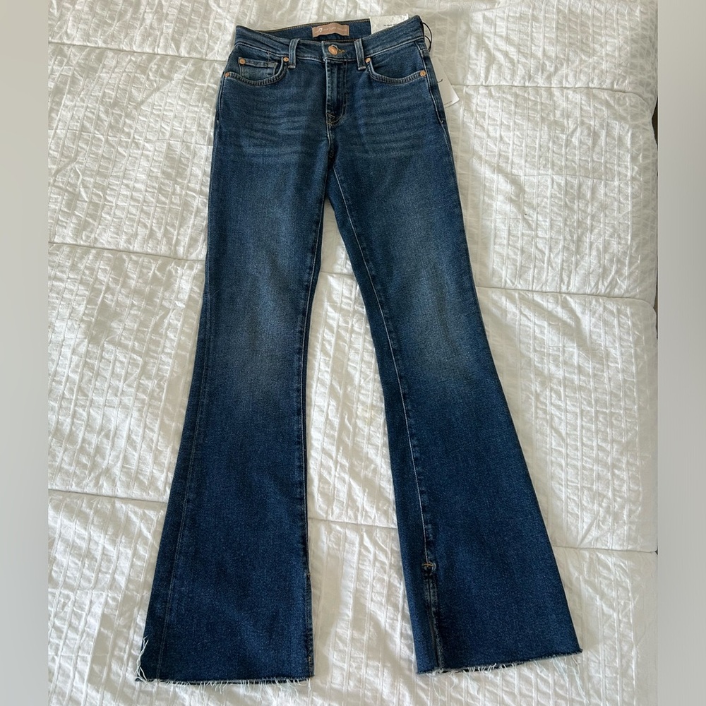 7 for all mankind bootcut luxe vintage jeans